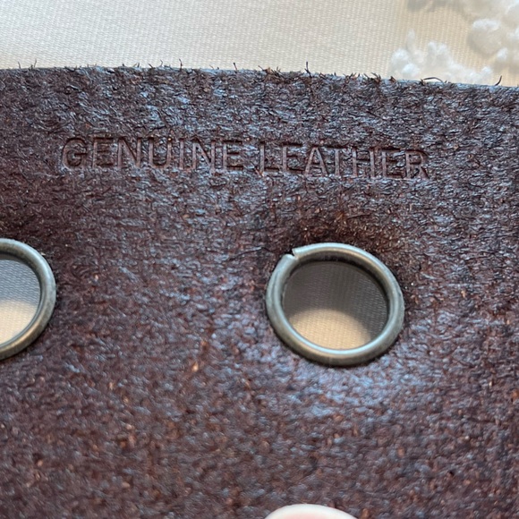 CHICO'S BRAIDED TWIST Leather Belt Size M\L TOOLED BUCKLE GORGEOUS color buckle - Picture 6 of 12